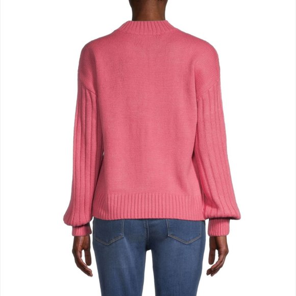 St. John's Bay Womens Pullover Pink Sweater ( M ) - Picture 2 of 6